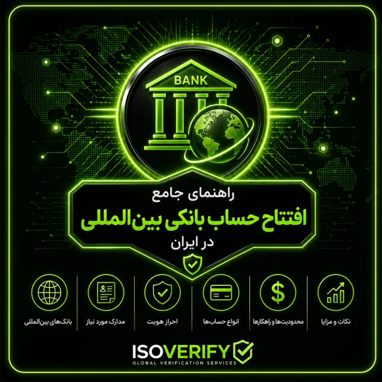 راهنمای جامع افتتاح حساب بانکی بین‌المللی در ایران